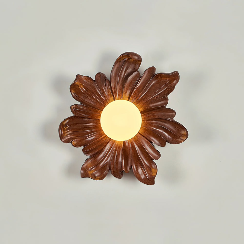Flower Wall Lamp - Warm Light, Stylish Wall Sconce for Modern Interior Decor