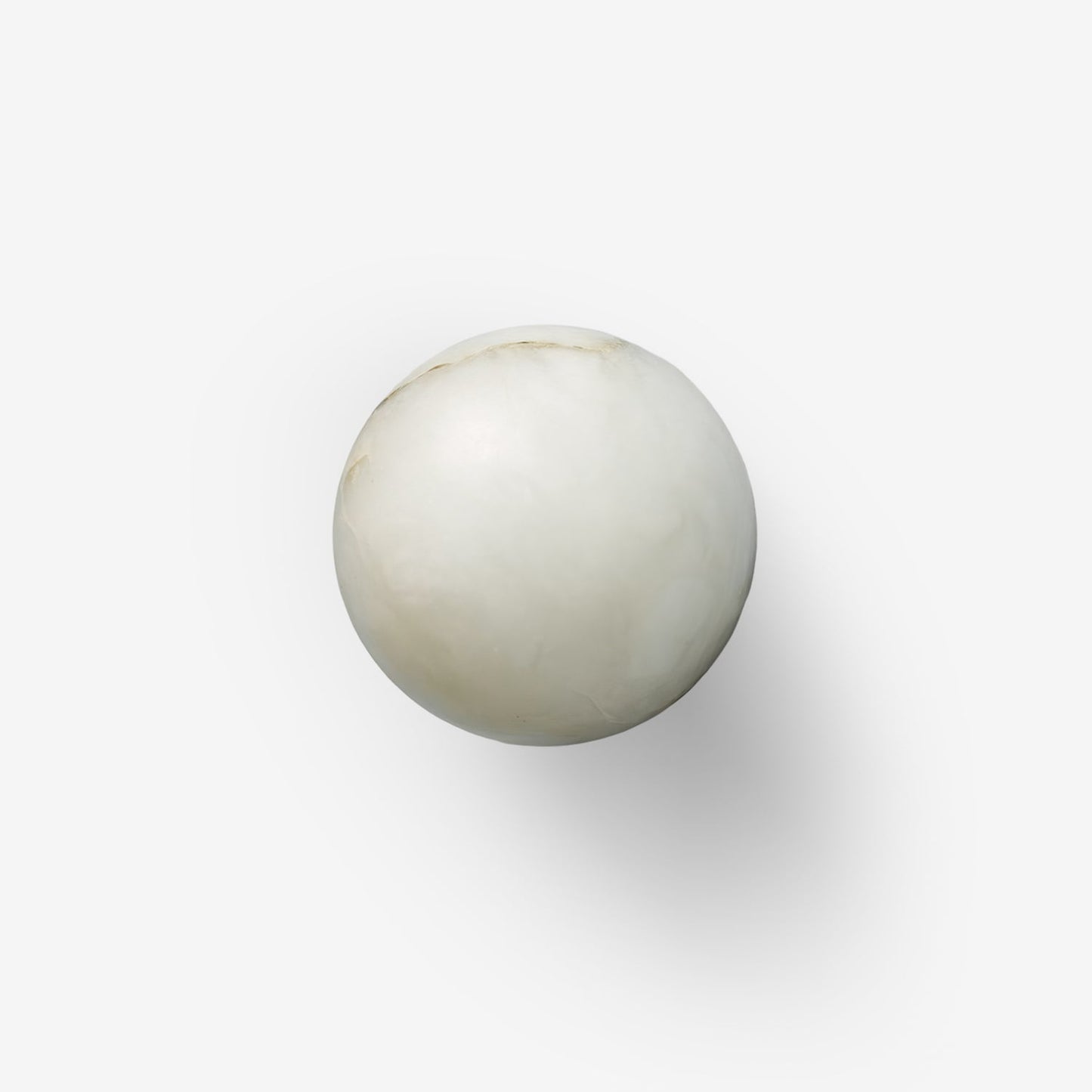 Libaro Orb Wall Sconce Lighting - Elegant Alabaster Wall Lamp for Modern Interiors, Warm Light for Living Room, Bedroom, and Hallway