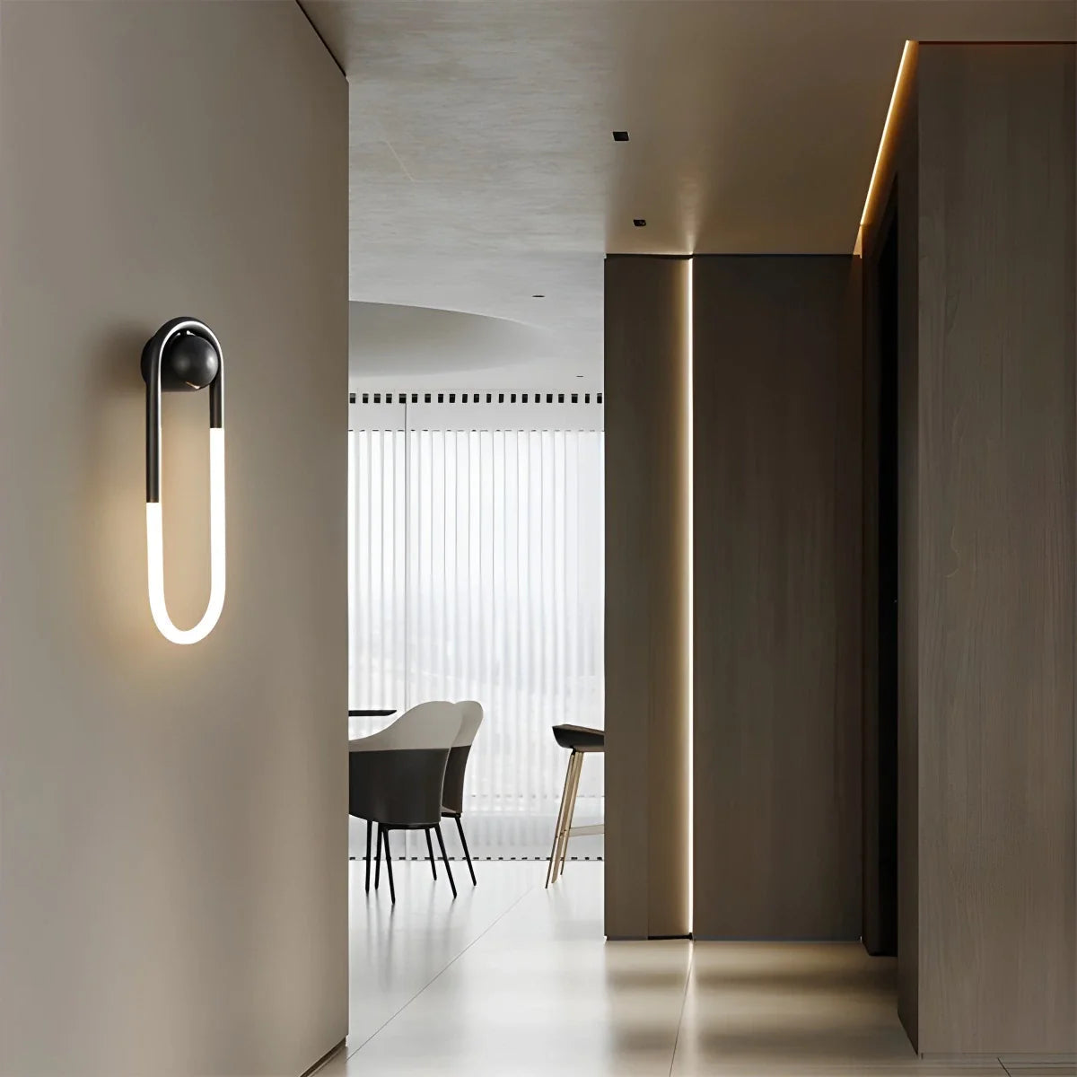 Livizon Modern Wall Sconce Lighting with Dimmable LED and Remote Control - Elegant Brass Design for Cozy Atmosphere