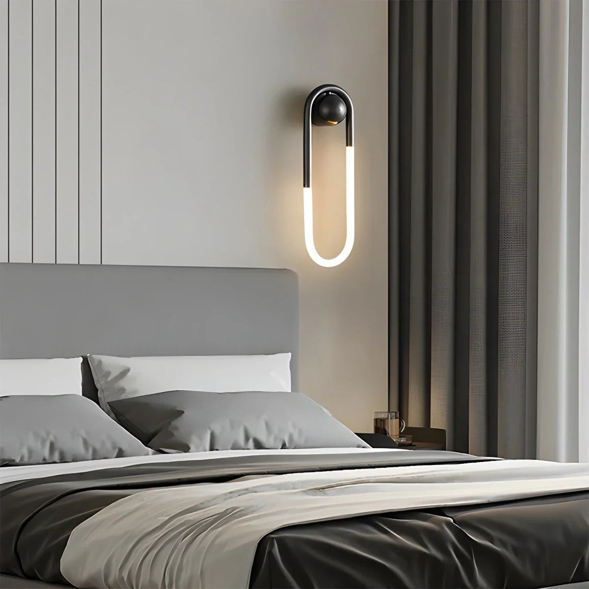 Livizon Modern Wall Sconce Lighting with Dimmable LED and Remote Control - Elegant Brass Design for Cozy Atmosphere