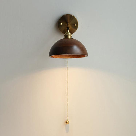 Lozon | Wall Lamp with Rotating Shade and Brass Design | Stylish Lighting for Modern Interiors