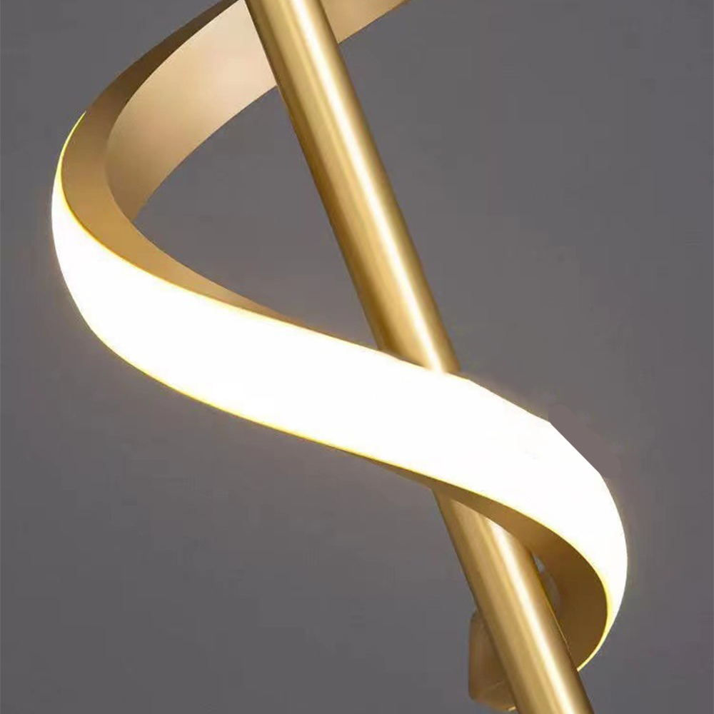 Lurevo Wall Sconce Lighting with LED and 3 Color Settings - Elegant Brass Design for Modern Interiors