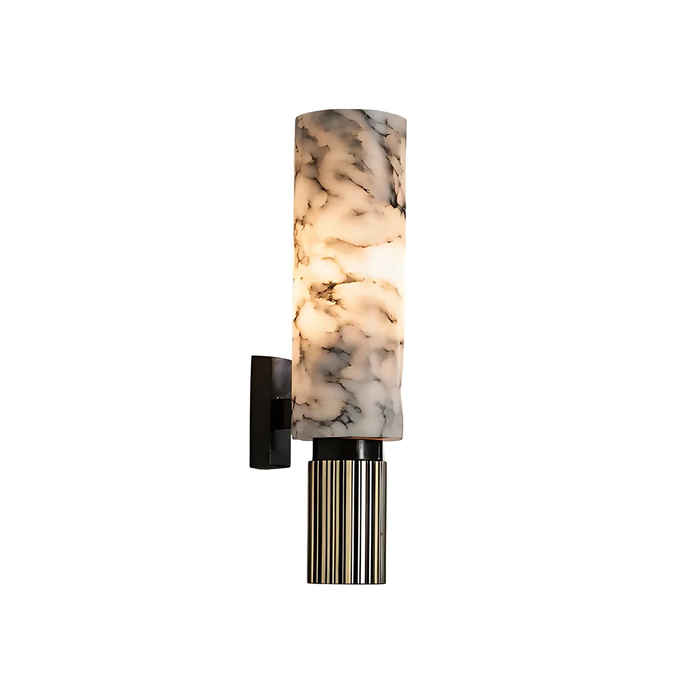 Luxurious marble wall lamp with LED lighting | Elegant design for a modern interior
