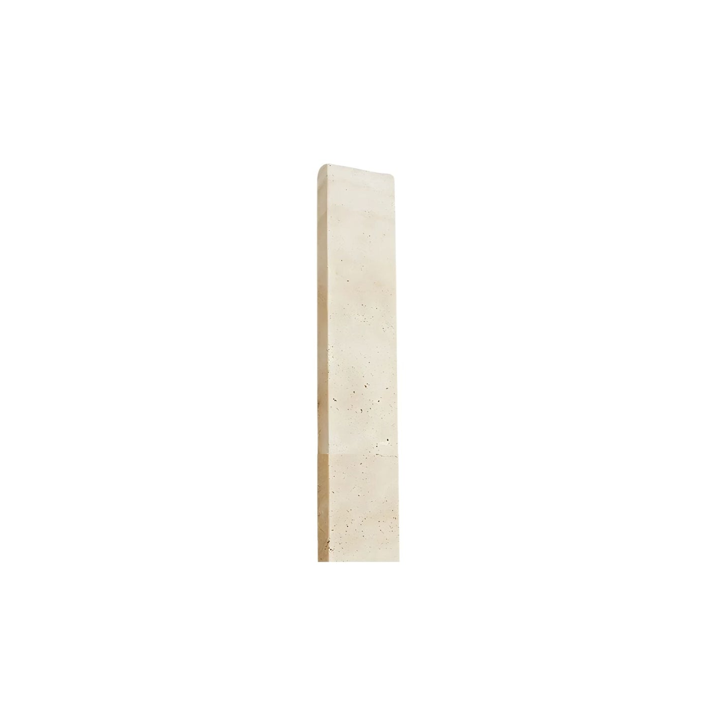 Luzora Natural Stone Wall Sconce Light with LED - Modern Wall Lamp for Cozy Atmosphere in Living Room or Bedroom