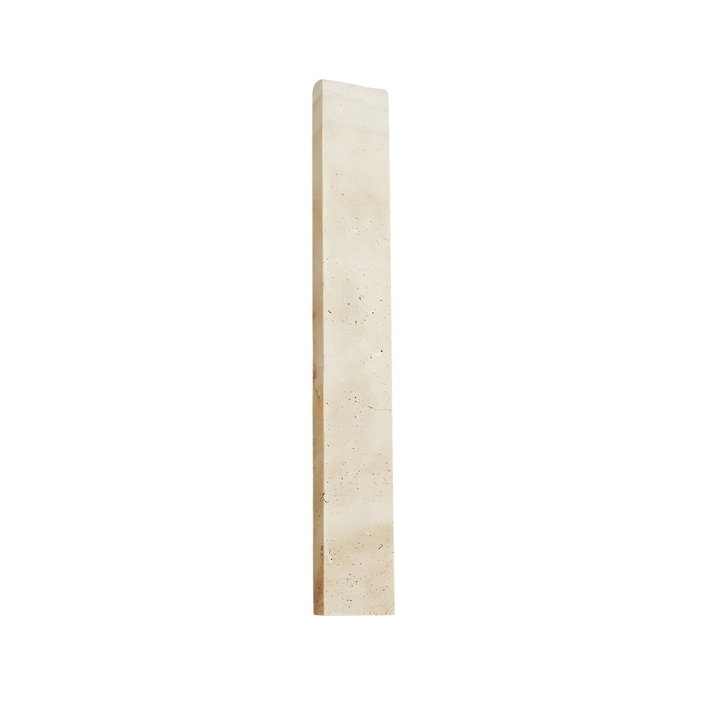 Luzora Natural Stone Wall Sconce Light with LED - Modern Wall Lamp for Cozy Atmosphere in Living Room or Bedroom