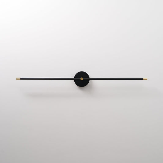 Minimalist LED Wall Lamp - Modern Wall Sconce Light for Bathroom and Living Room, Adjustable Color Temperature, Metal Design