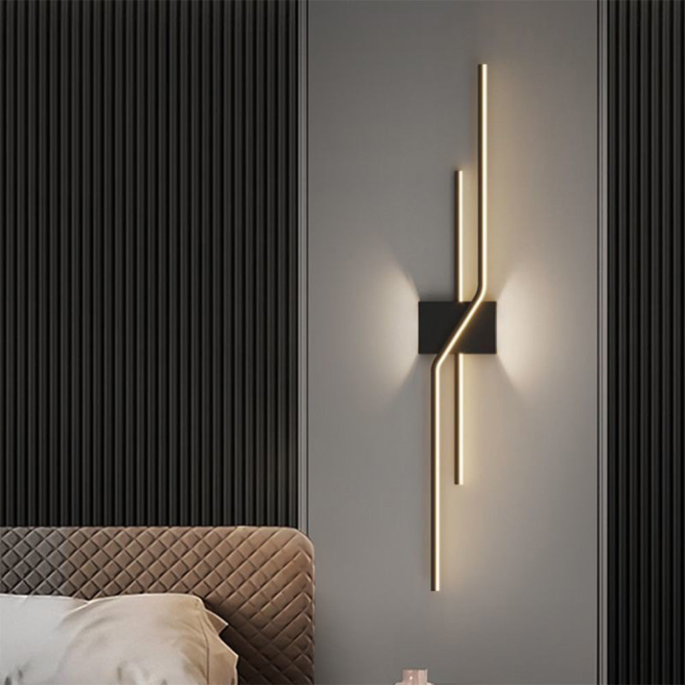 Modern LED Wall Sconce Lighting - Elegant Wall Lamp for Living Room and Bedroom, Warm Diffused Light, Minimalist Design