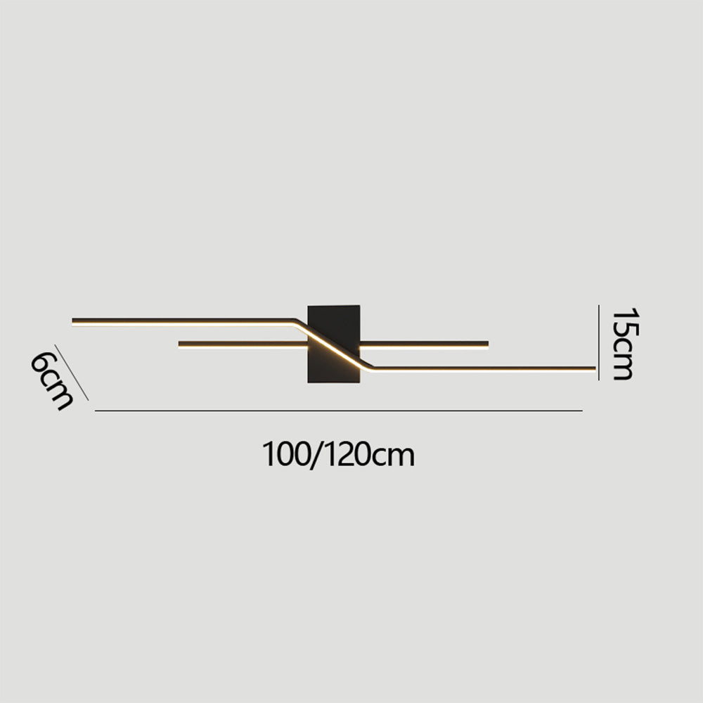 Modern LED Wall Sconce Lighting - Elegant Wall Lamp for Living Room and Bedroom, Warm Diffused Light, Minimalist Design