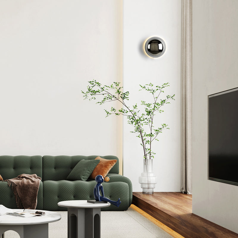 Modern Wall Lamp | LED Lighting with Elegant Glass Design | Atmospheric Lighting for a Cozy Environment