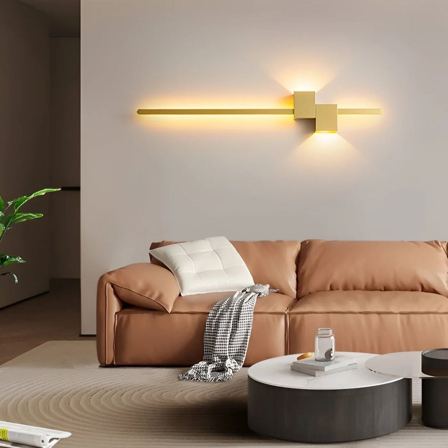 Modern Wall Sconce Lighting - Minimalist LED Wall Lamp for Elegant Home Décor