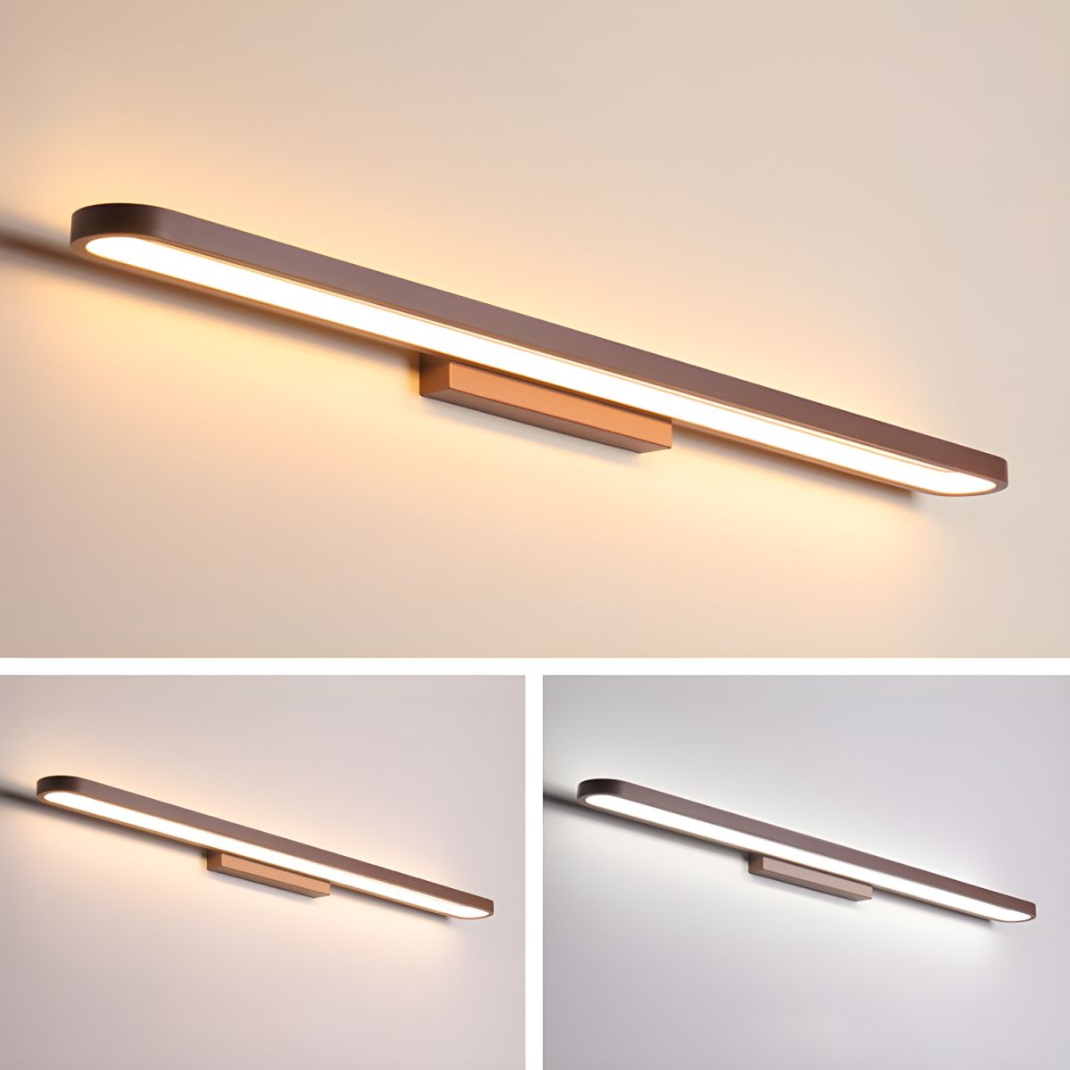 Modern LED Bathroom Wall Lights - Elegant Aluminum Wall Sconce Lighting for Stylish Illumination