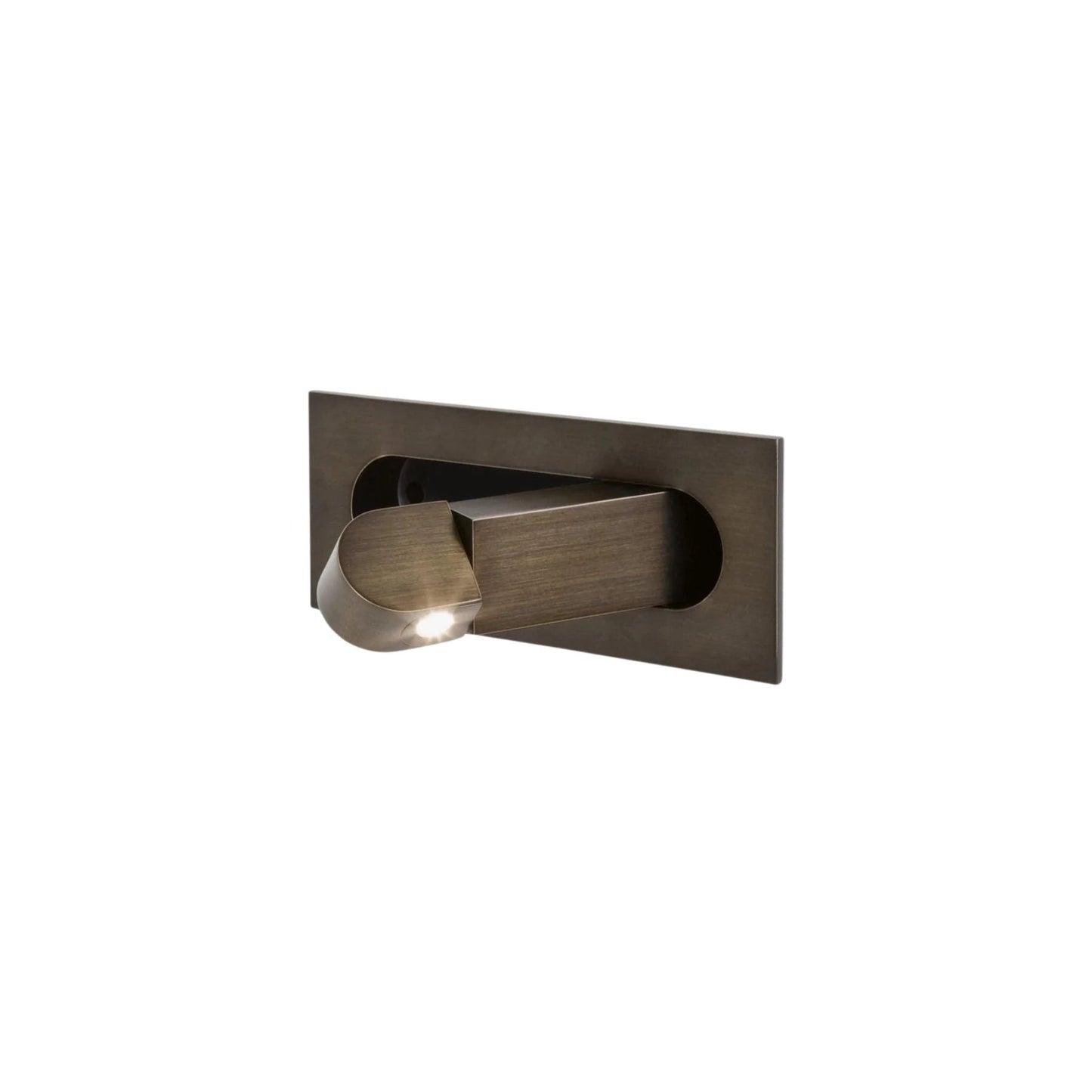 Modern Adjustable Wall Sconce Lighting with LED, Flexible Design for Bedroom, Hallway, and Reading Nook - Aluminum and Metal Construction