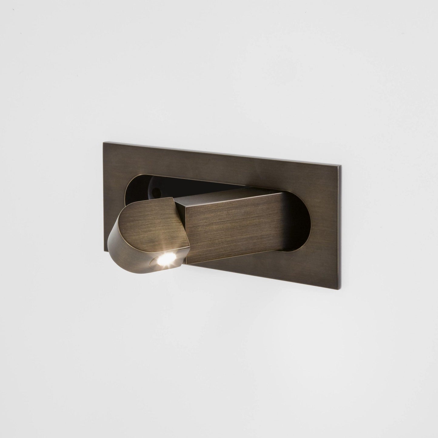 Modern Adjustable Wall Sconce Lighting with LED, Flexible Design for Bedroom, Hallway, and Reading Nook - Aluminum and Metal Construction