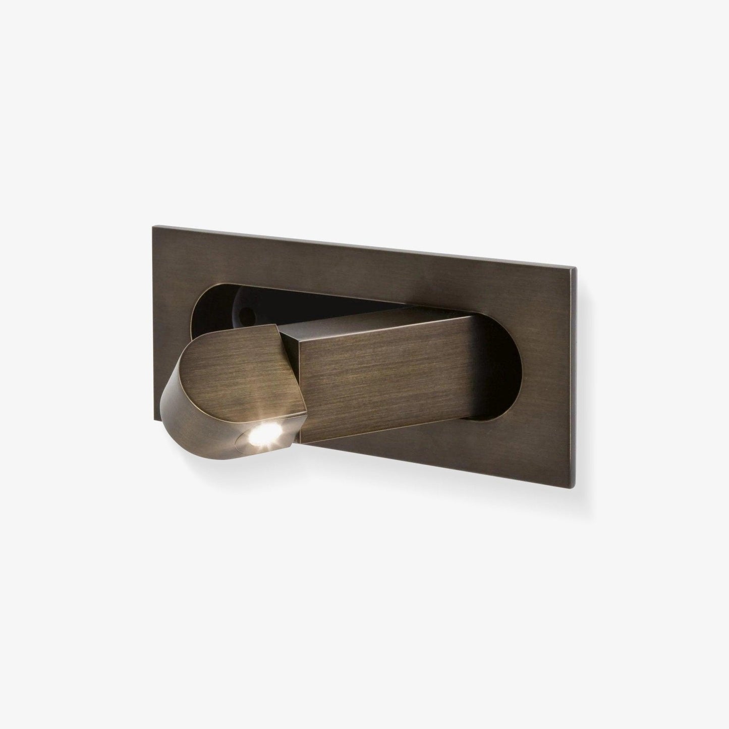 Modern Adjustable Wall Sconce Lighting with LED, Flexible Design for Bedroom, Hallway, and Reading Nook - Aluminum and Metal Construction