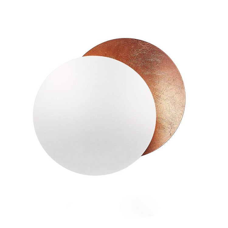 Modern Gold Wall Sconce Light with Rotating Design - Ideal for Cozy Home Lighting
