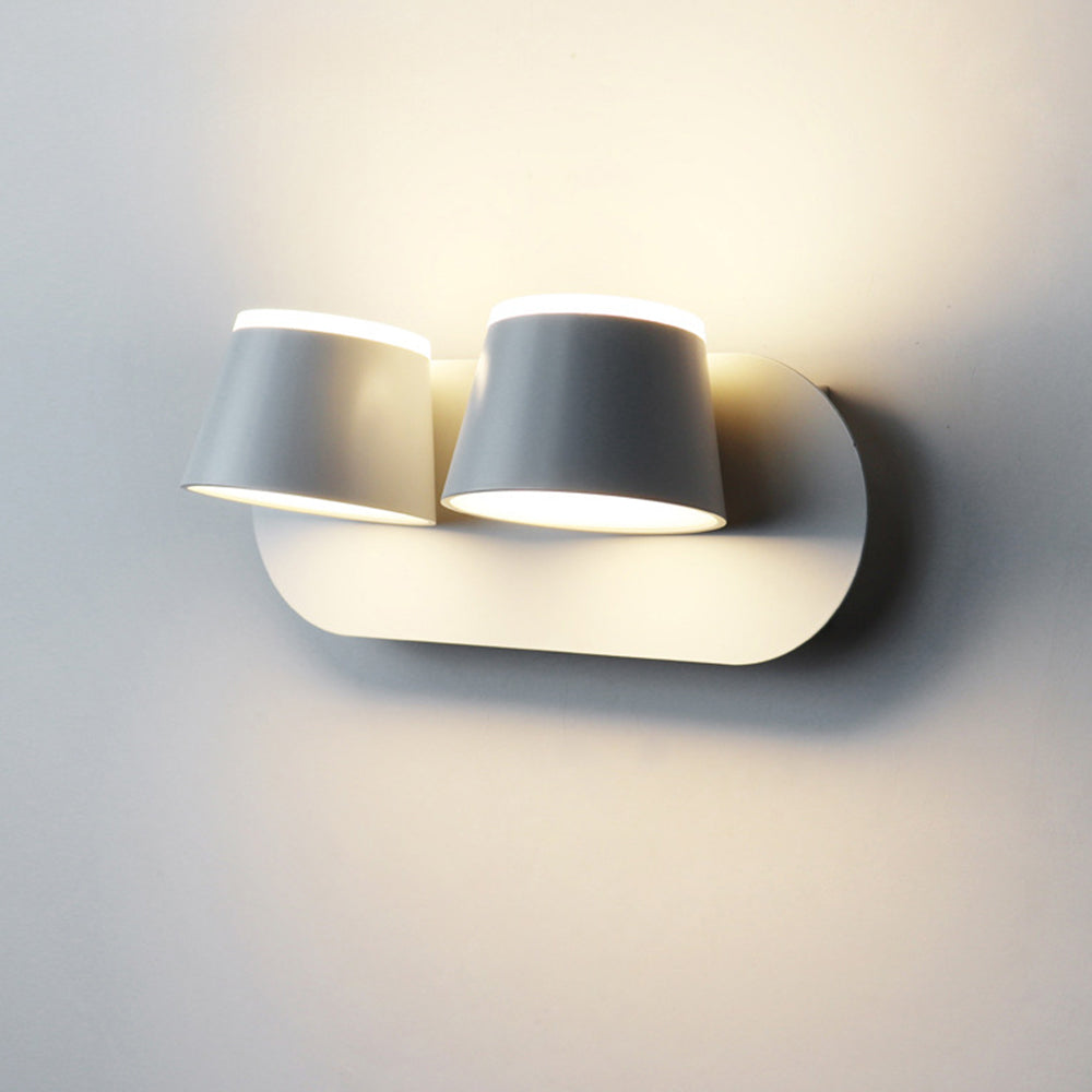 Modern LED Wall Sconce Lighting - Stylish Wall Lamp for Bedroom, Hallway, and Living Room - 1200 Lumen Aluminum Design