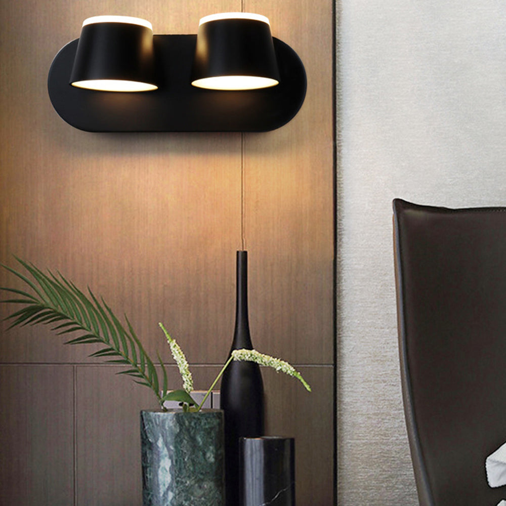 Modern LED Wall Sconce Lighting - Stylish Wall Lamp for Bedroom, Hallway, and Living Room - 1200 Lumen Aluminum Design