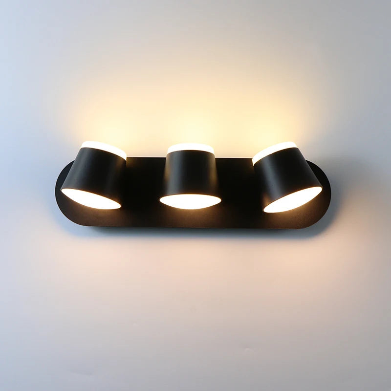 Modern LED Wall Sconce Lighting - Stylish Wall Lamp for Bedroom, Hallway, and Living Room - 1200 Lumen Aluminum Design