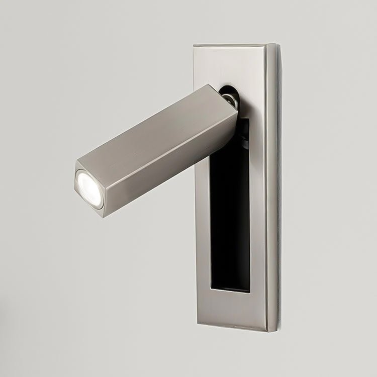 Modern Adjustable LED Wall Sconce Light - Contemporary Wall Lamp for Reading, Available in Black, Copper, and Nickel Finish