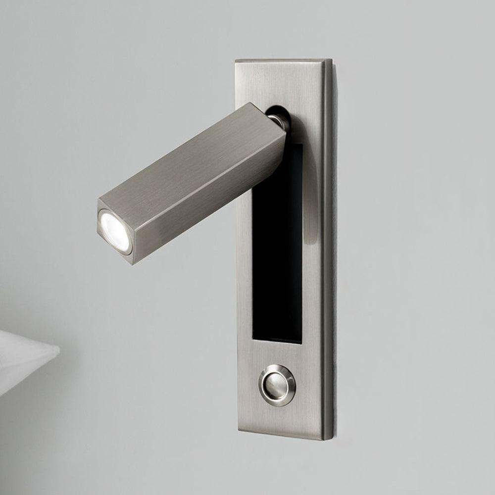 Modern Adjustable LED Wall Sconce Light - Contemporary Wall Lamp for Reading, Available in Black, Copper, and Nickel Finish