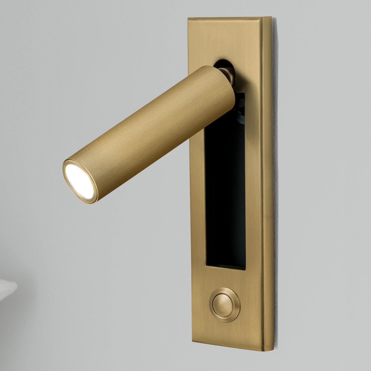 Modern Adjustable LED Wall Sconce Light - Contemporary Wall Lamp for Reading, Available in Black, Copper, and Nickel Finish