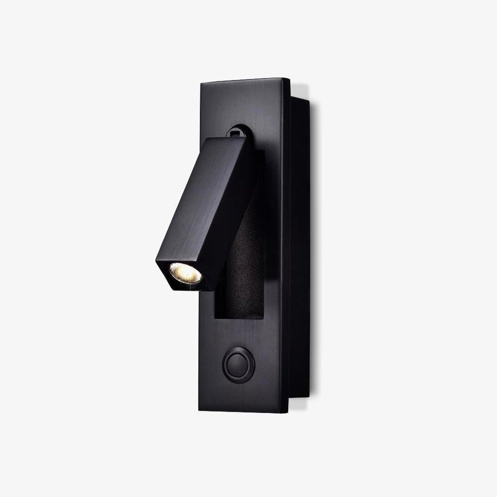 Modern Adjustable LED Wall Sconce Light - Contemporary Wall Lamp for Reading, Available in Black, Copper, and Nickel Finish