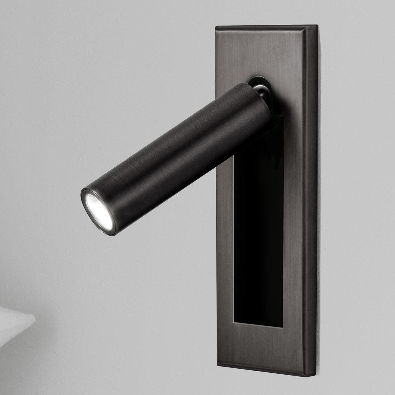 Modern Adjustable LED Wall Sconce Light - Contemporary Wall Lamp for Reading, Available in Black, Copper, and Nickel Finish