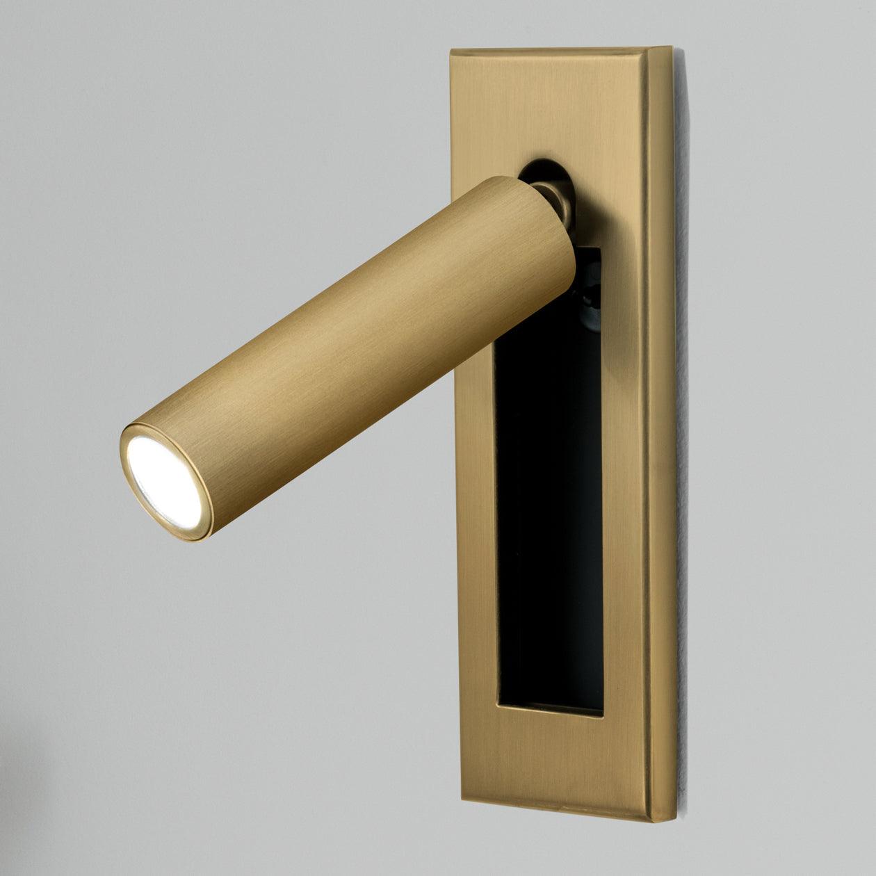 Modern Adjustable LED Wall Sconce Light - Contemporary Wall Lamp for Reading, Available in Black, Copper, and Nickel Finish