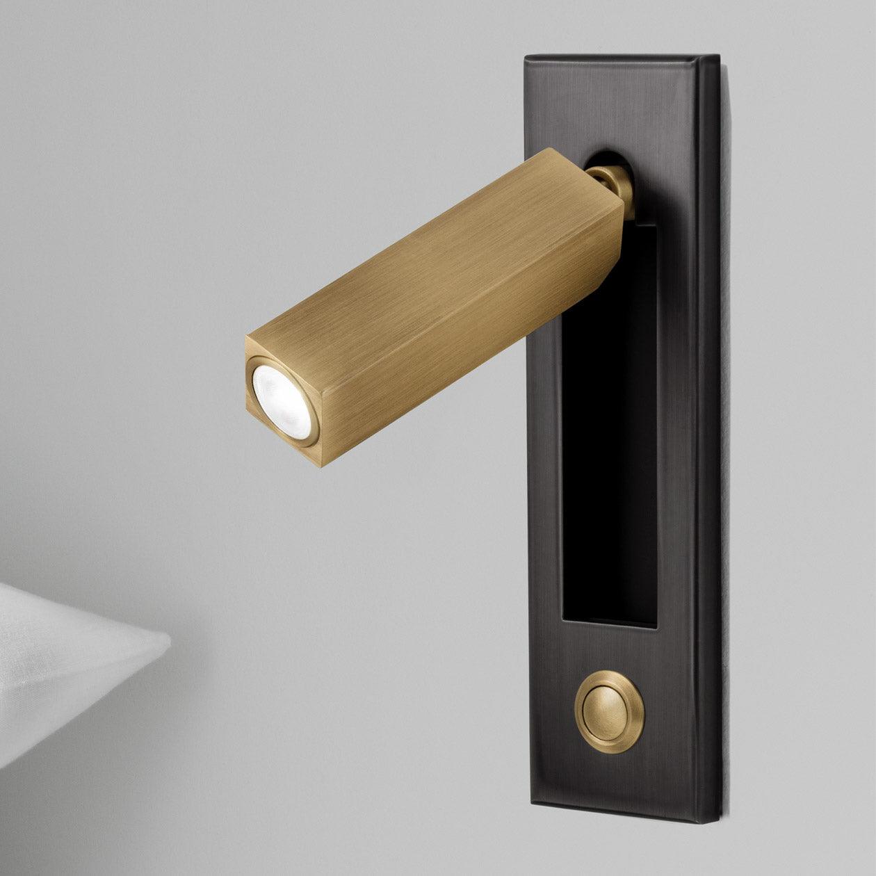 Modern Adjustable LED Wall Sconce Light - Contemporary Wall Lamp for Reading, Available in Black, Copper, and Nickel Finish