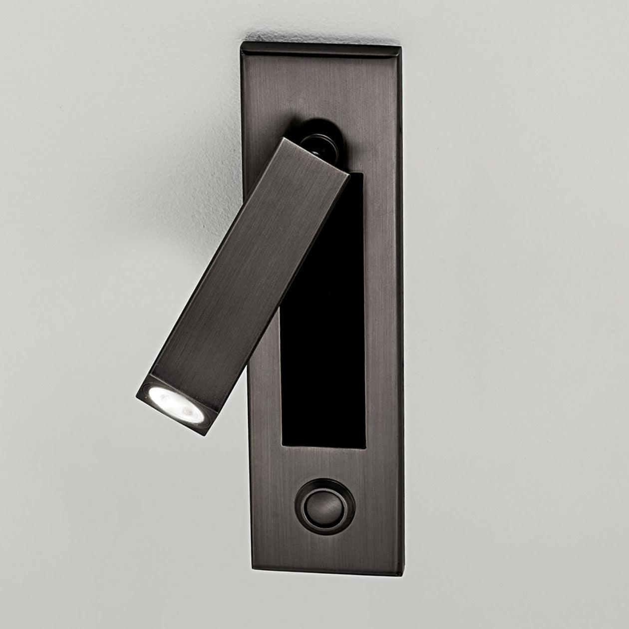 Modern Adjustable LED Wall Sconce Light - Contemporary Wall Lamp for Reading, Available in Black, Copper, and Nickel Finish
