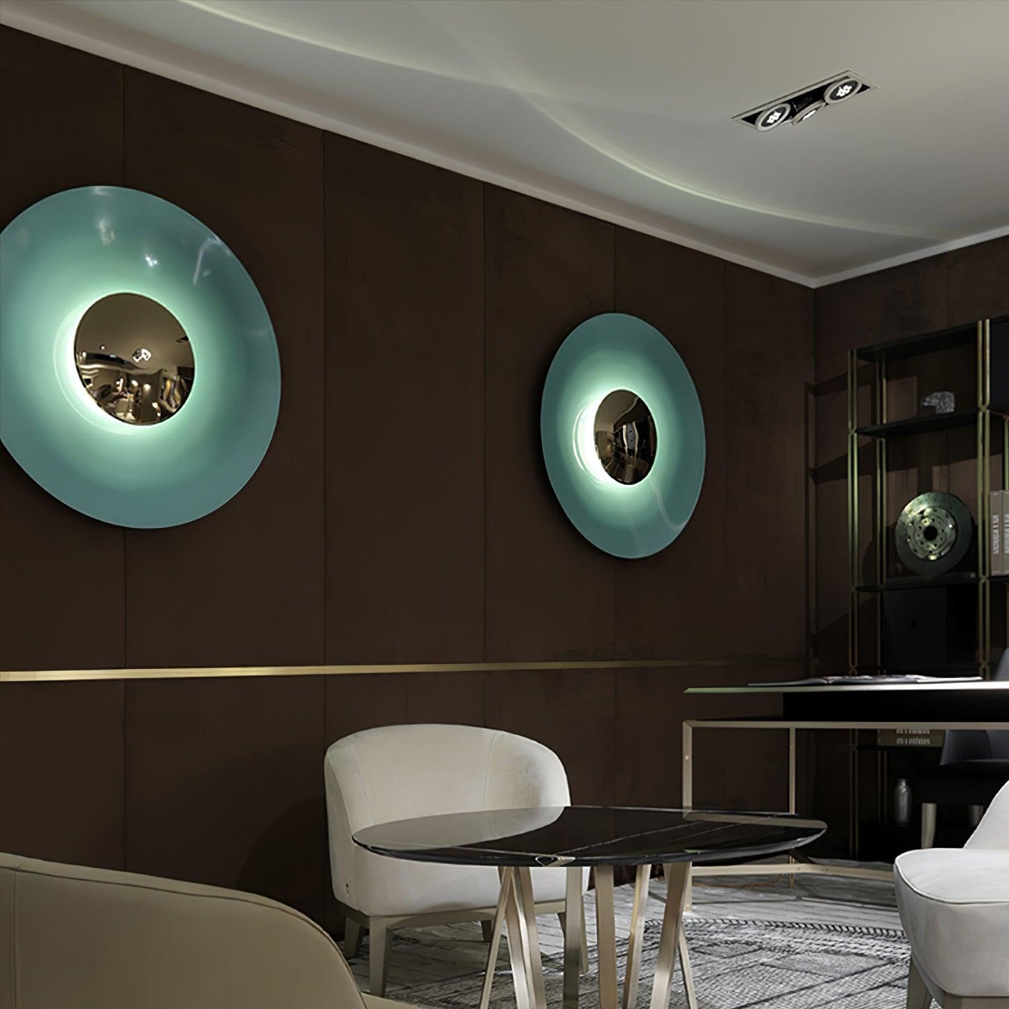 Montero Modern Wall Sconce Lighting with LED, Minimalist Design for Living Room and Bedroom, Available in Multiple Colors