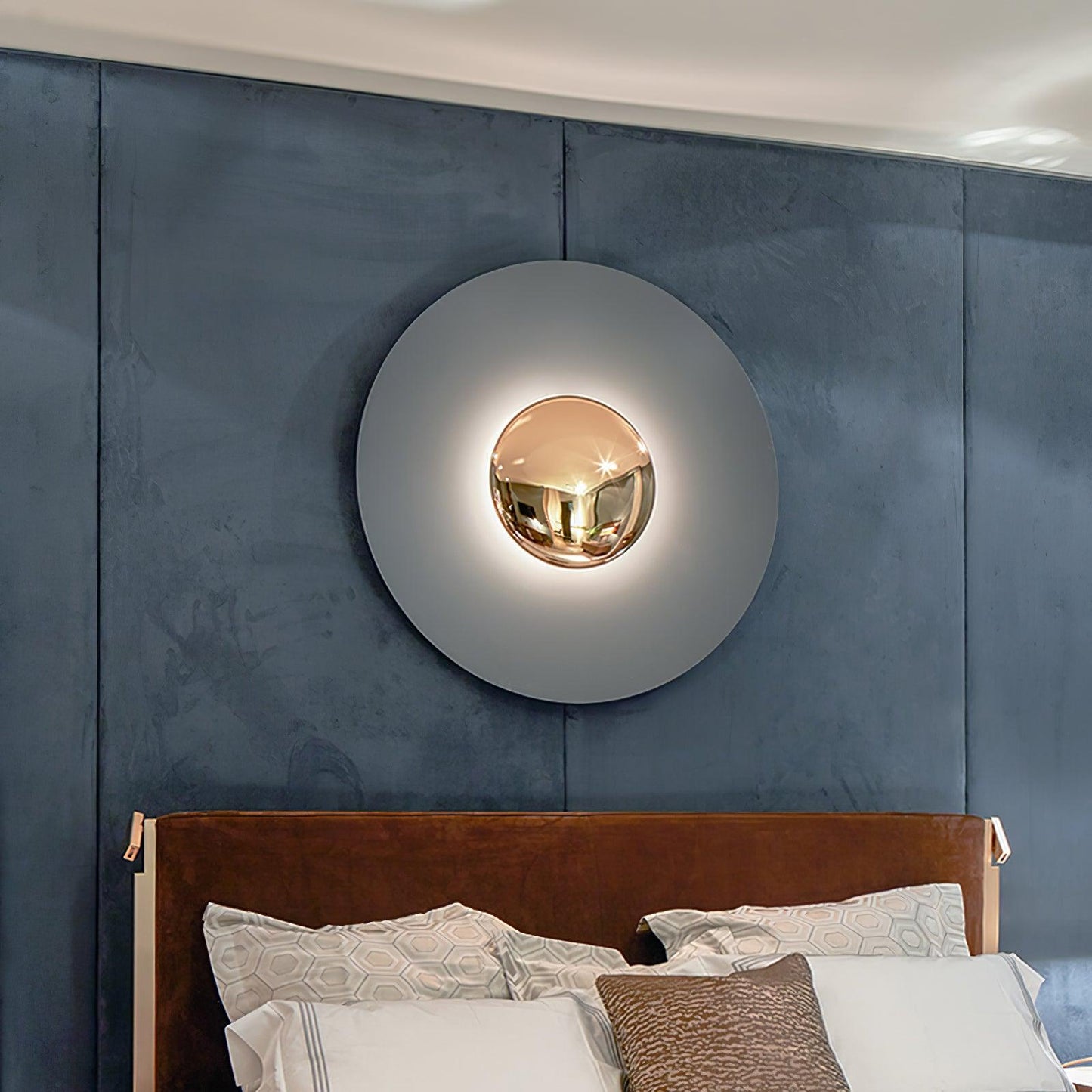 Montero Modern Wall Sconce Lighting with LED, Minimalist Design for Living Room and Bedroom, Available in Multiple Colors