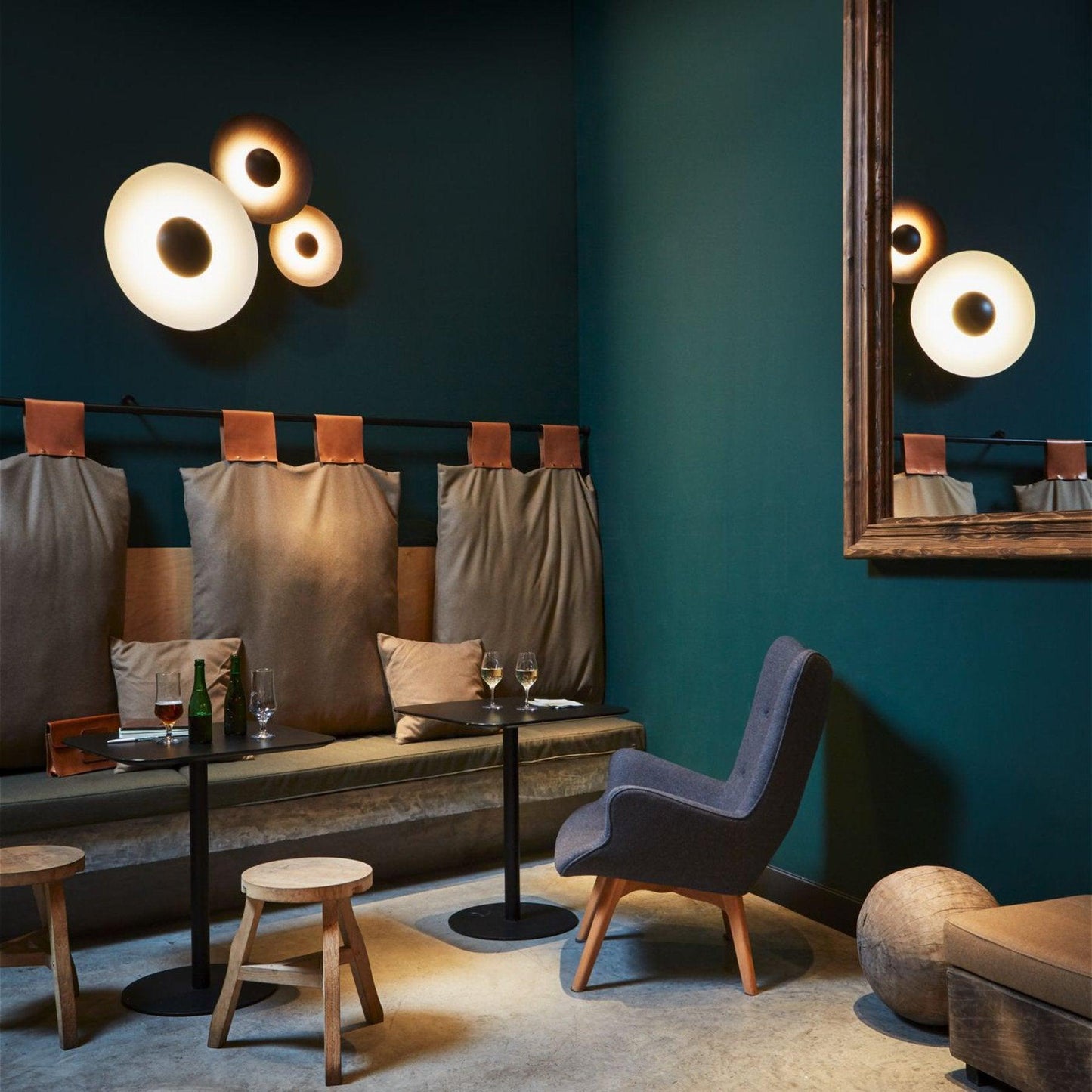 Montero Modern Wall Sconce Lighting with LED, Minimalist Design for Living Room and Bedroom, Available in Multiple Colors