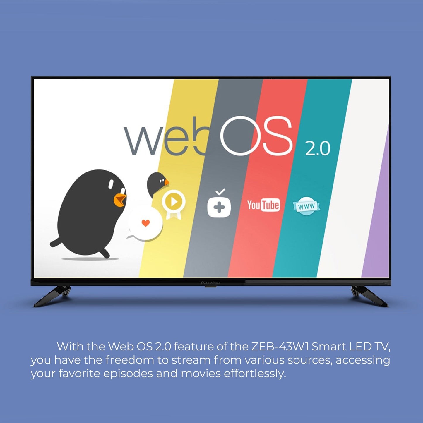 Moulin | Smart TV 43 Full HD with Multi-Connectivity & Dolby Audio for Immersive Viewing Experience 5