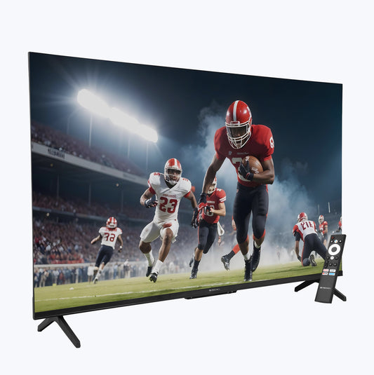 Inteligentny Telewizor 55 Cal i UHD z Google TV | Nowoczesny Design i Dolby Audio dla Wyjątkowych Wrażeń Wizualnych 1