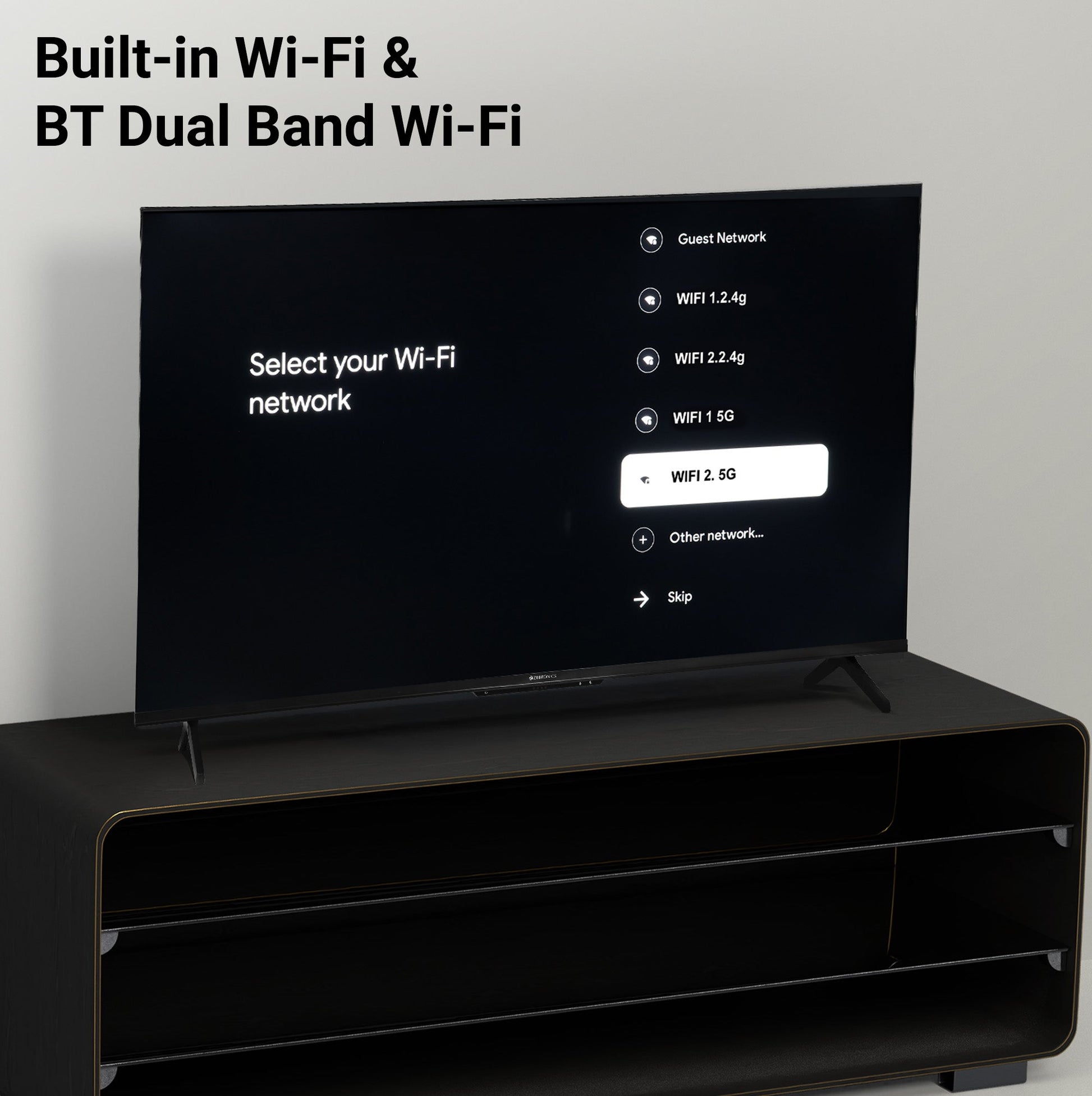 Inteligentny Telewizor 55 Cal i UHD z Google TV | Nowoczesny Design i Dolby Audio dla Wyjątkowych Wrażeń Wizualnych 4