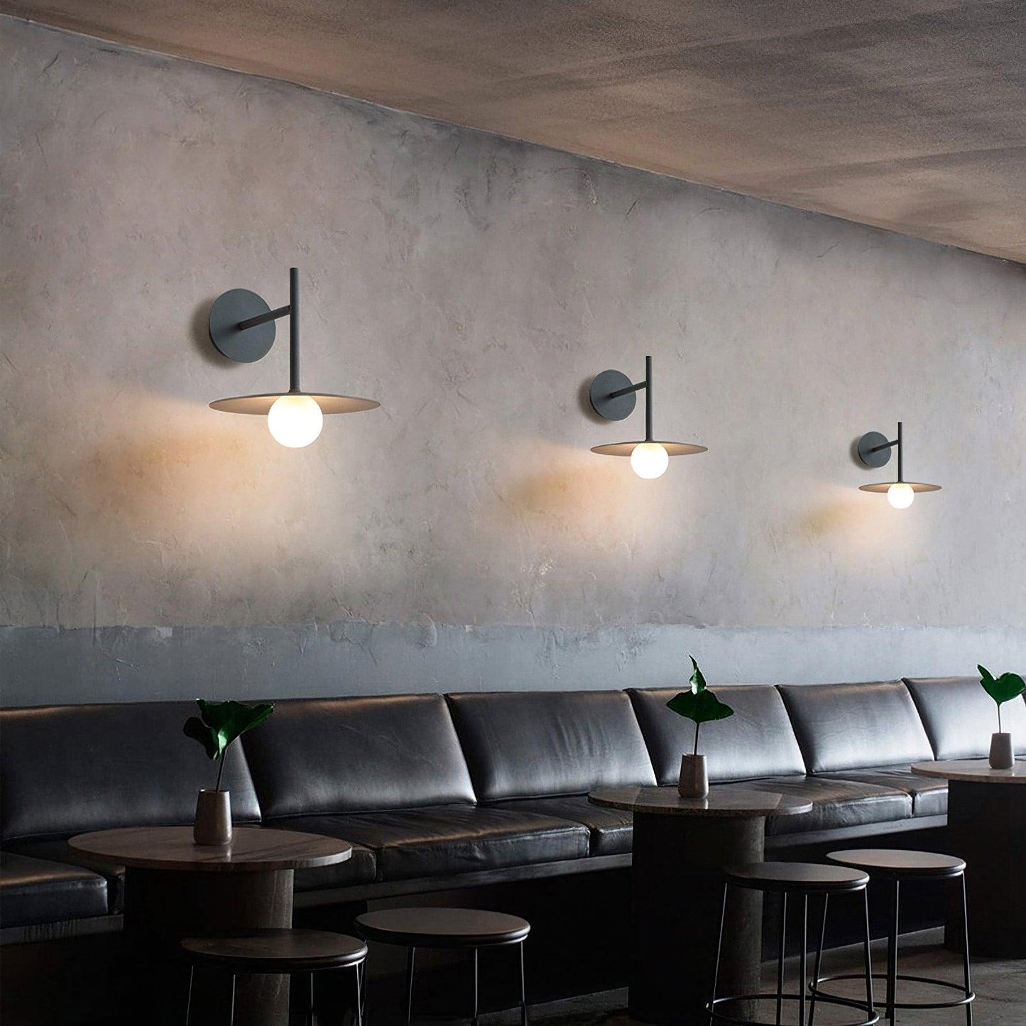 Minimalist Wall Sconce Light - Modern Wall Lamp with Glass Globe for Elegant Interior Lighting