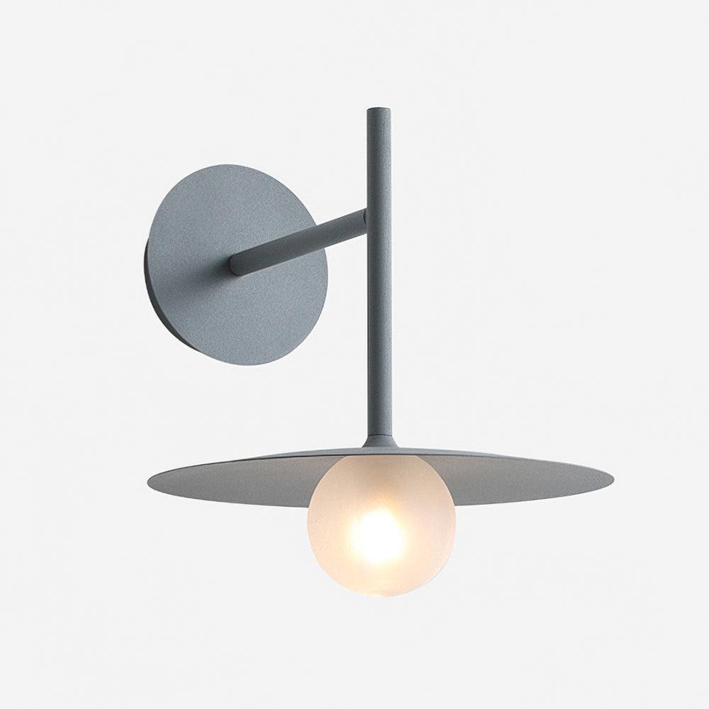 Minimalist Wall Sconce Light - Modern Wall Lamp with Glass Globe for Elegant Interior Lighting
