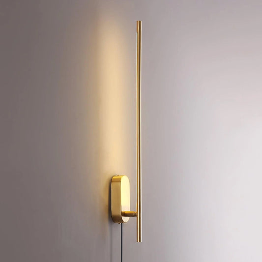 Minimalist Wall Sconce Lighting with Integrated LED - Modern Wall Lamp for Elegant Interior