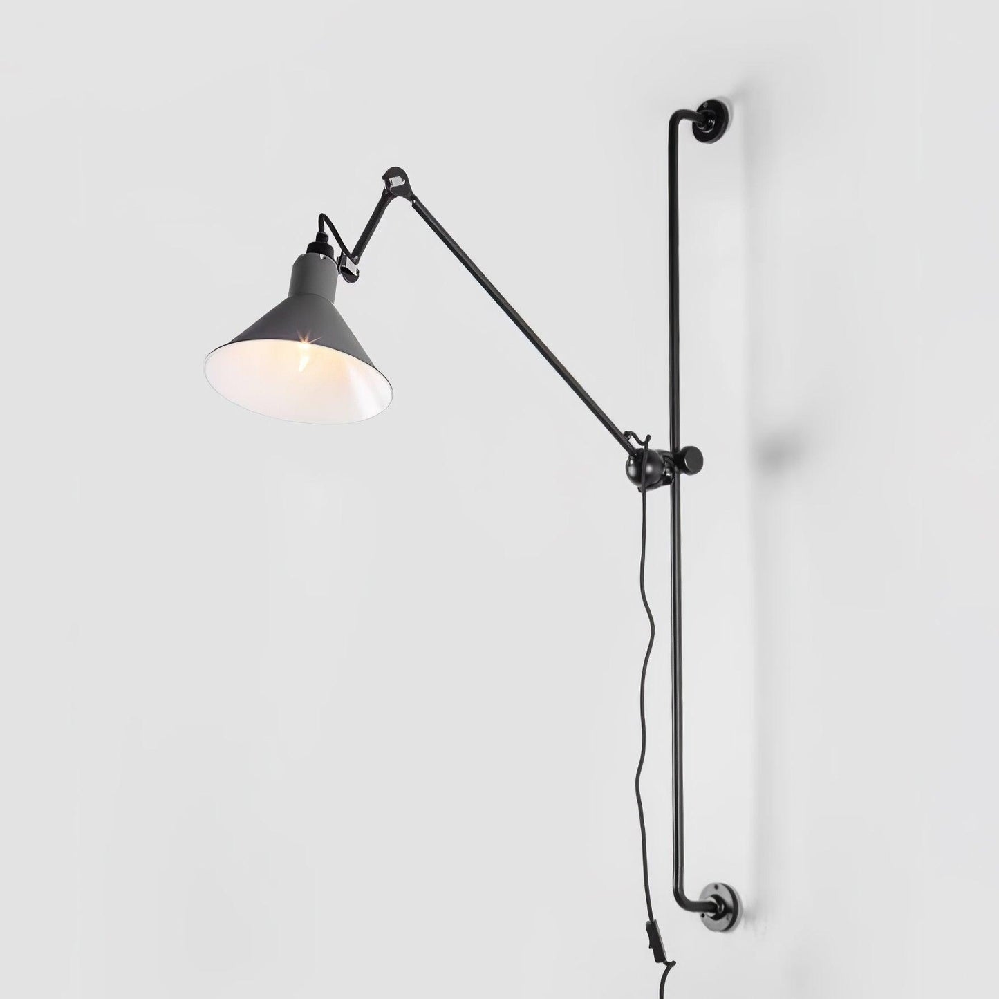 Wall Lamp with Adjustable Frame | Modern Metal Design for Stylish Lighting