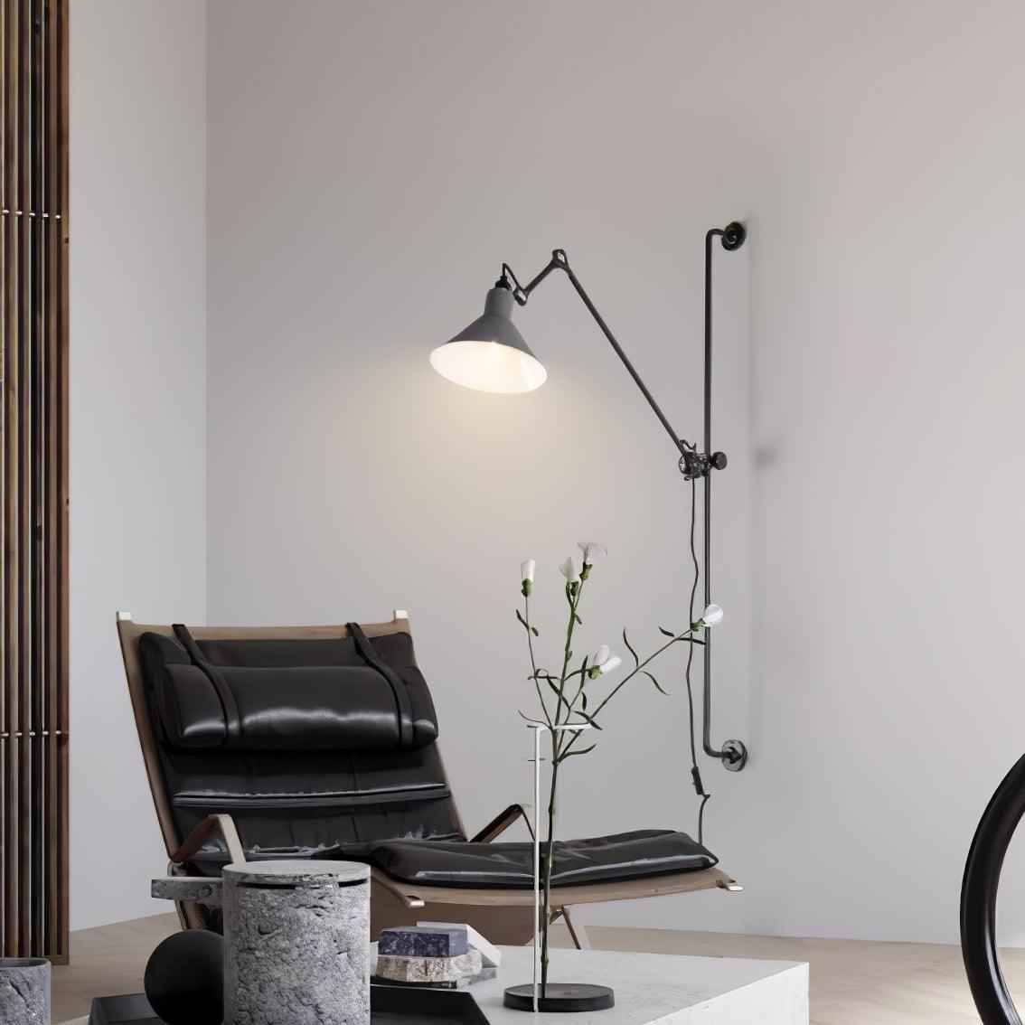 Wall Lamp with Adjustable Frame | Modern Metal Design for Stylish Lighting