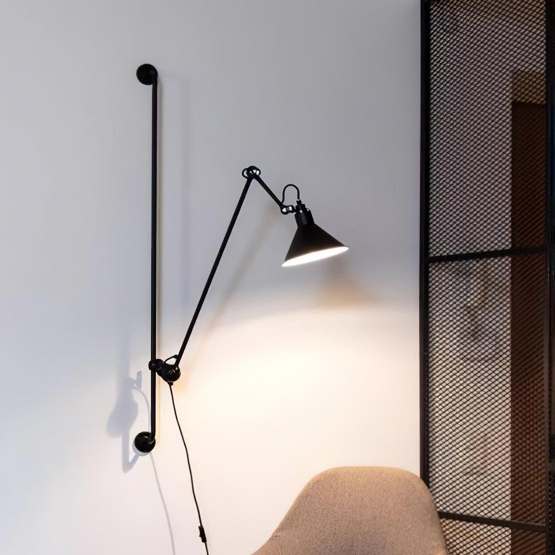 Wall Lamp with Adjustable Frame | Modern Metal Design for Stylish Lighting