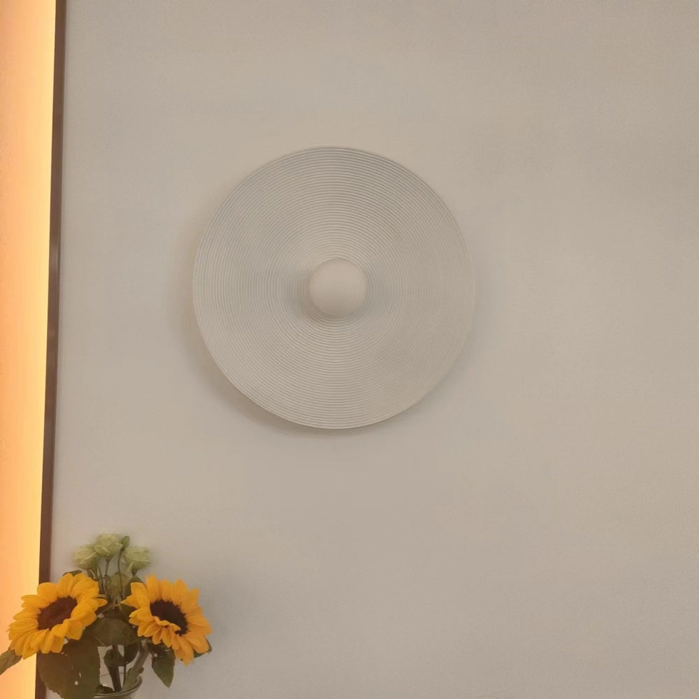 Modern Wall Sconce Lighting with Warm Glow and Ribbed Surface for Cozy Atmosphere - Ideal Wall Lamp for Living Rooms, Kitchens, and Bedrooms