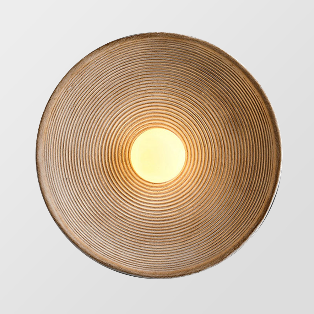 Modern Wall Sconce Lighting with Warm Glow and Ribbed Surface for Cozy Atmosphere - Ideal Wall Lamp for Living Rooms, Kitchens, and Bedrooms