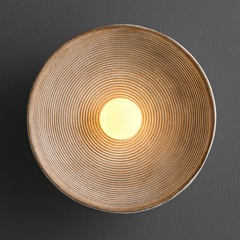 Modern Wall Sconce Lighting with Warm Glow and Ribbed Surface for Cozy Atmosphere - Ideal Wall Lamp for Living Rooms, Kitchens, and Bedrooms