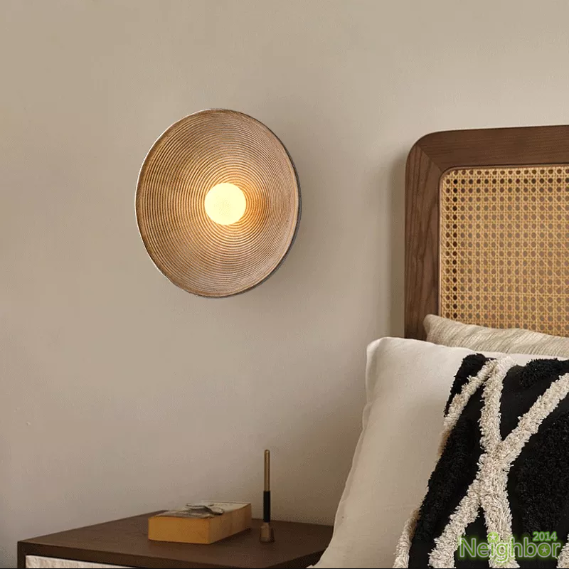 Modern Wall Sconce Lighting with Warm Glow and Ribbed Surface for Cozy Atmosphere - Ideal Wall Lamp for Living Rooms, Kitchens, and Bedrooms