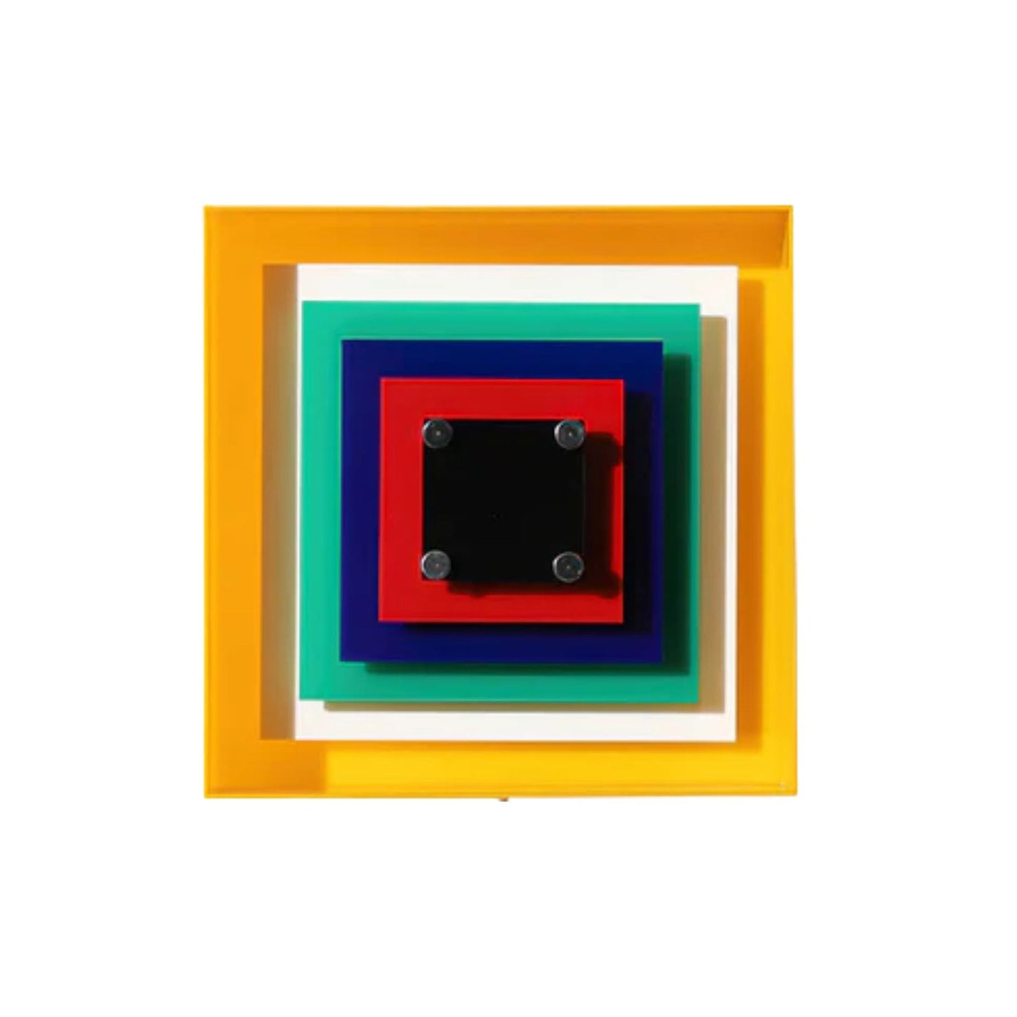 Modern Wall Sconce Lighting with Layered Acrylic Panels - Colorful Wall Lamp for Creative Spaces