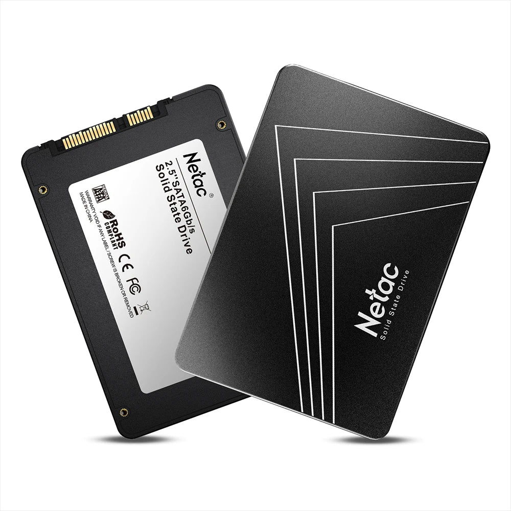 Netac SATA3 SSD 2,5'' 2TB 1TB HD pevný disk SATA HDD 512GB 256GB 128GB 480GB 960GB interní SSD pevný disk pro notebooky