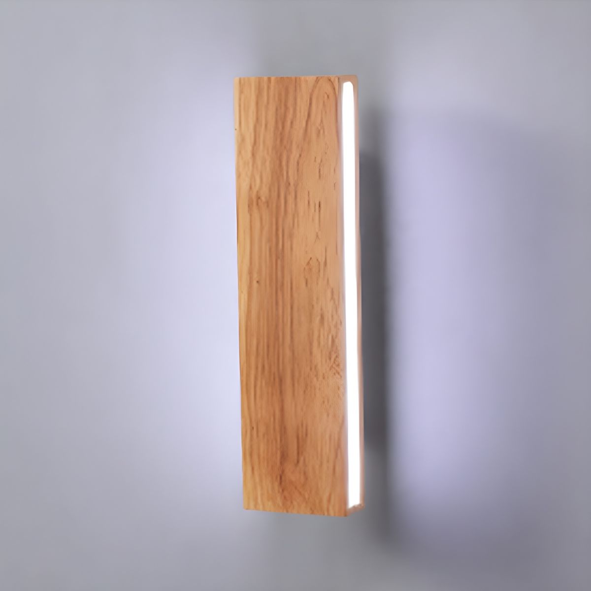 Norello Adjustable Wooden Wall Lamp with LED Sconce Light - Modern Wall Sconce Lighting for Living Room and Bedroom