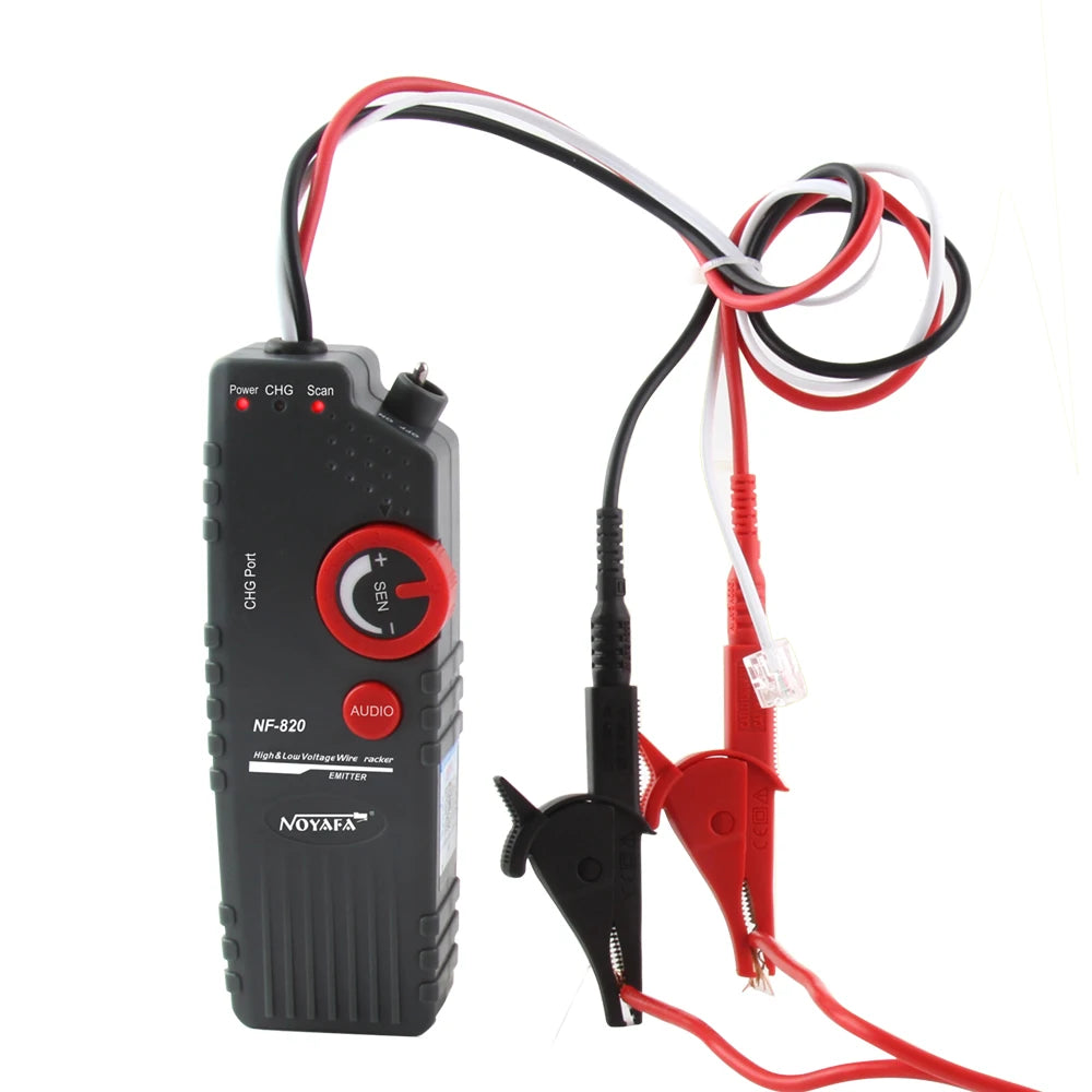 Noyafa NF-820 Cable Tracker – Efficient Underground Wire Locator with Adjustable Signal Strength 2